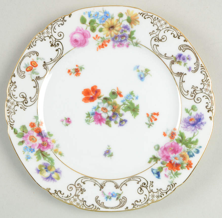 VIT3 Bread & Butter Plate by Victoria (Czech)-1