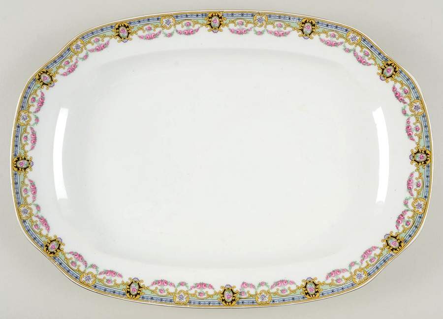VIT34 15" Rectangular Serving Platter by Victoria (Czech)-1