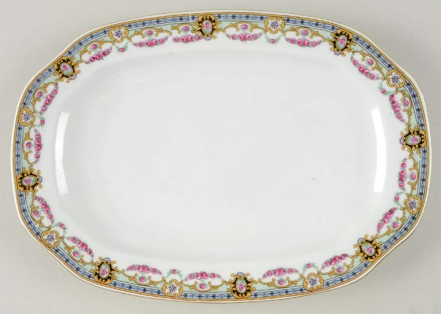 VIT34 12" Rectangular Serving Platter by Victoria (Czech)-1