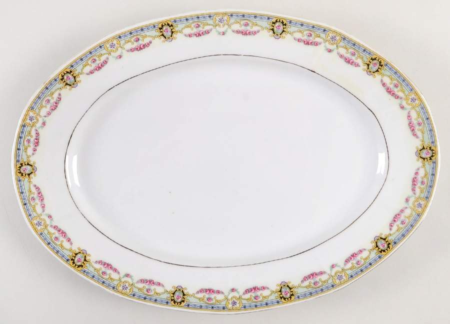 VIT34 15" Oval Serving Platter by Victoria (Czech)-1