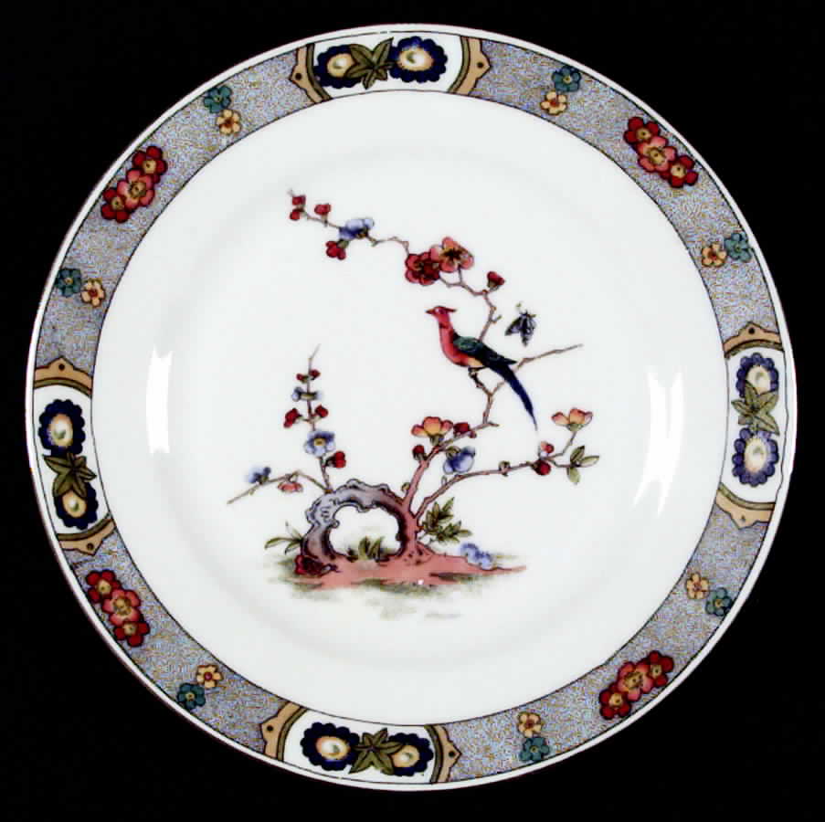 VIT4 Dinner Plate by Victoria (Czech)-1