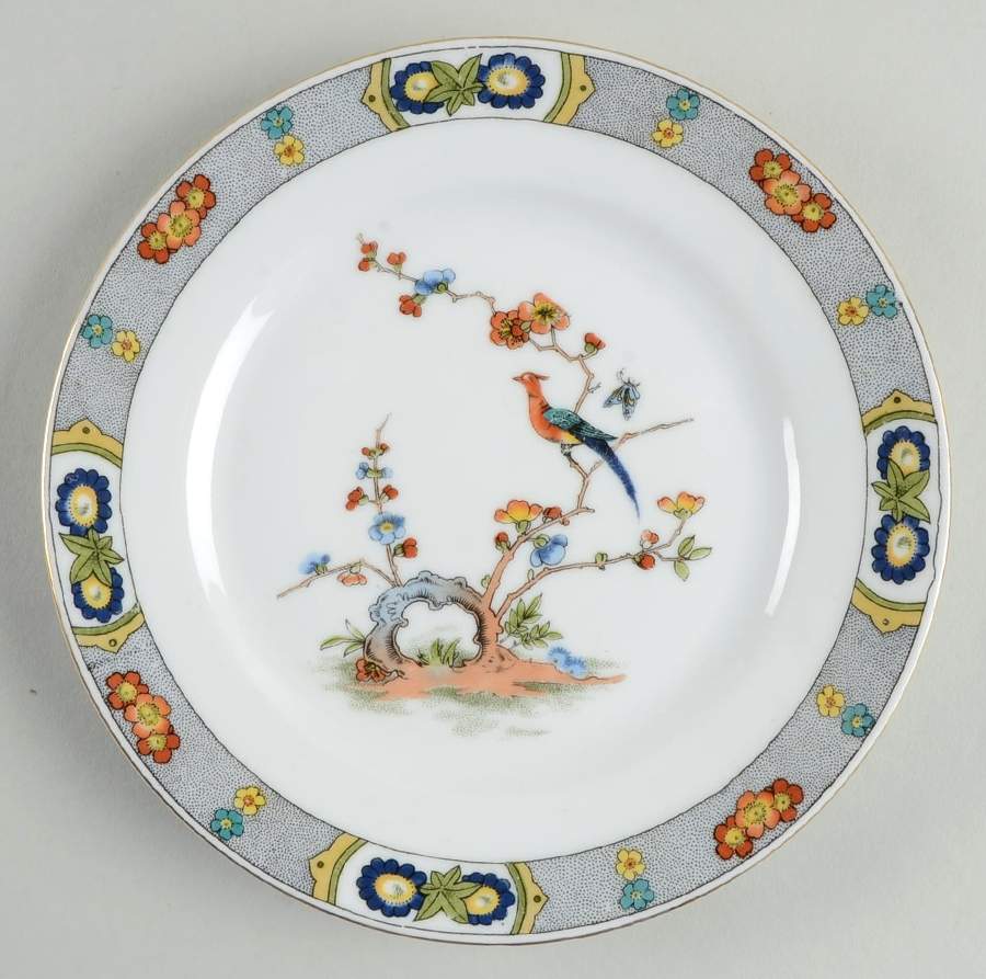 VIT4 Salad Plate by Victoria (Czech)-1