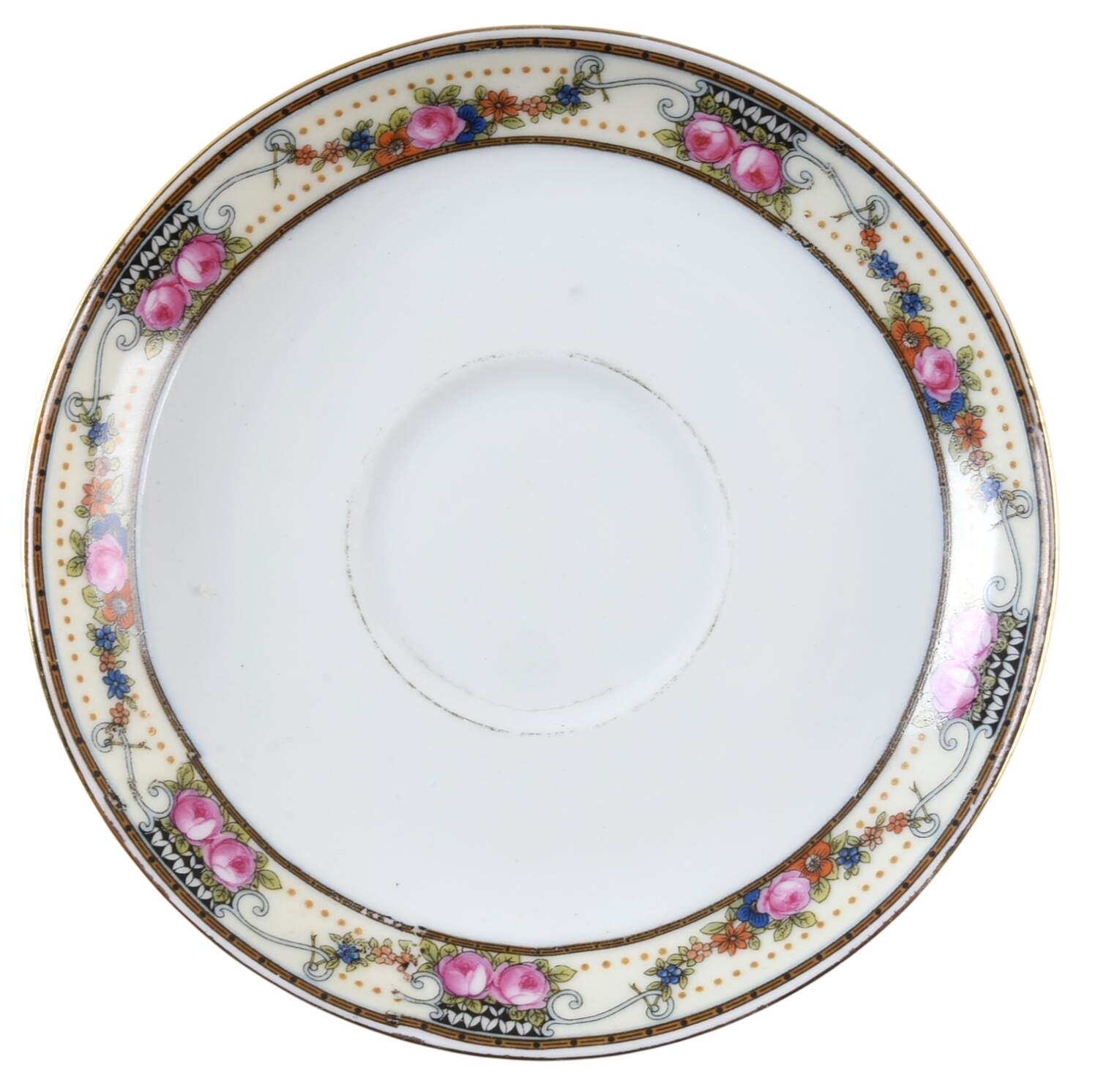 VIT43 Saucer by Victoria (Czech)-1