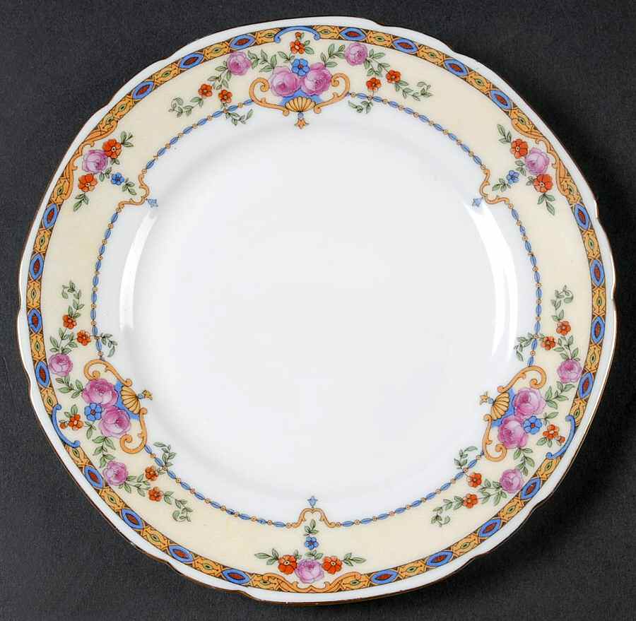 VIT44 Bread & Butter Plate by Victoria (Czech)-1