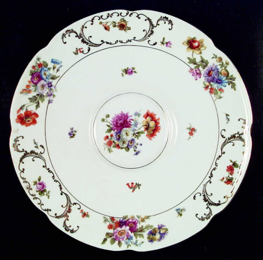 VIT46 Cheese and Cracker Plate by Victoria (Czech)-1