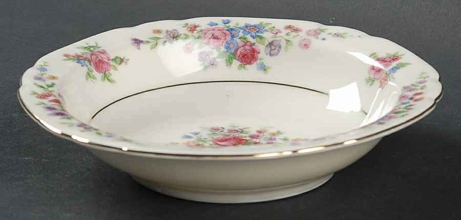 205 Fruit/Dessert (Sauce) Bowl by Victoria (Czech)-1