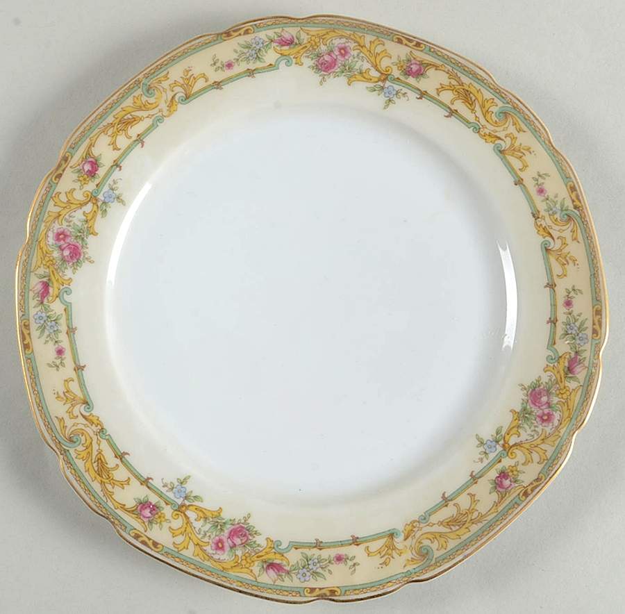 VIT54 Luncheon Plate by Victoria (Czech)-1