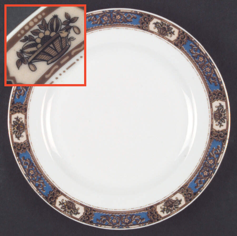 VIT68 Dinner Plate by Victoria (Czech)-1