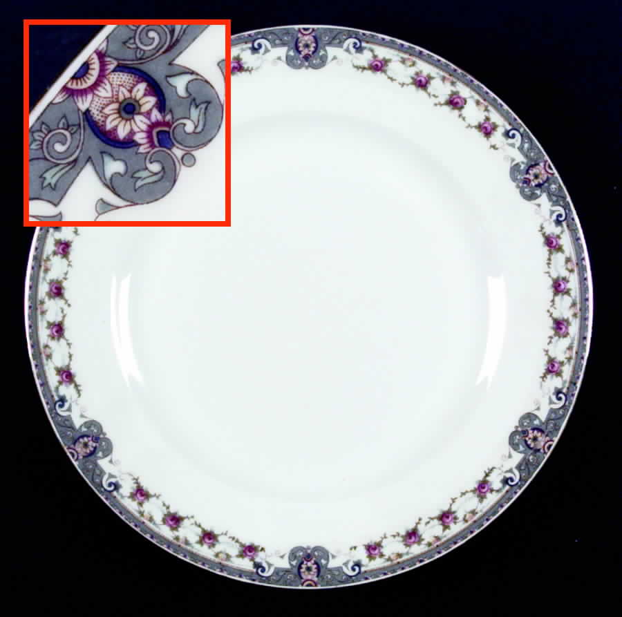 VIT69 Dinner Plate by Victoria (Czech)-1