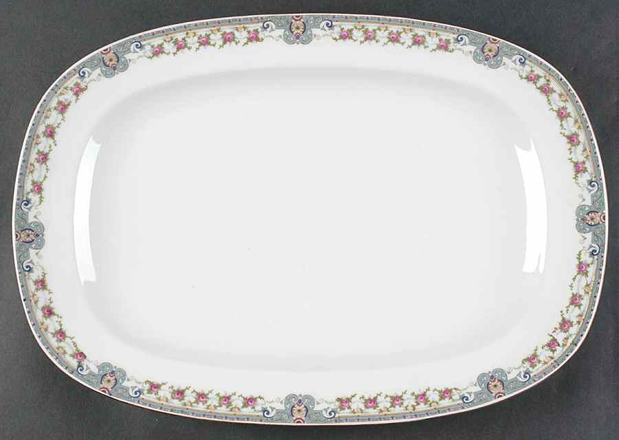VIT69 15" Oval Serving Platter by Victoria (Czech)-1
