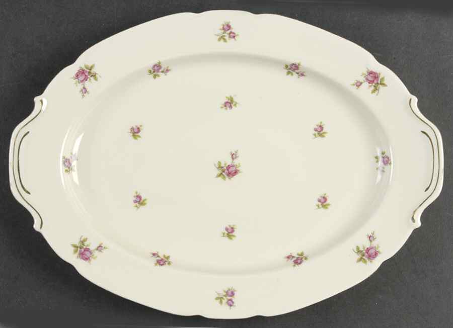 270 12" Oval Serving Platter by Victoria (Czech)-1
