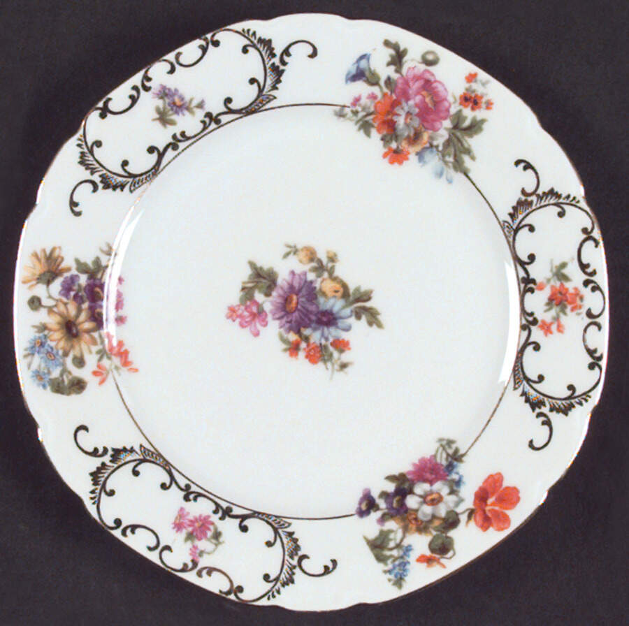 VIT78 Bread & Butter Plate by Victoria (Czech)-1