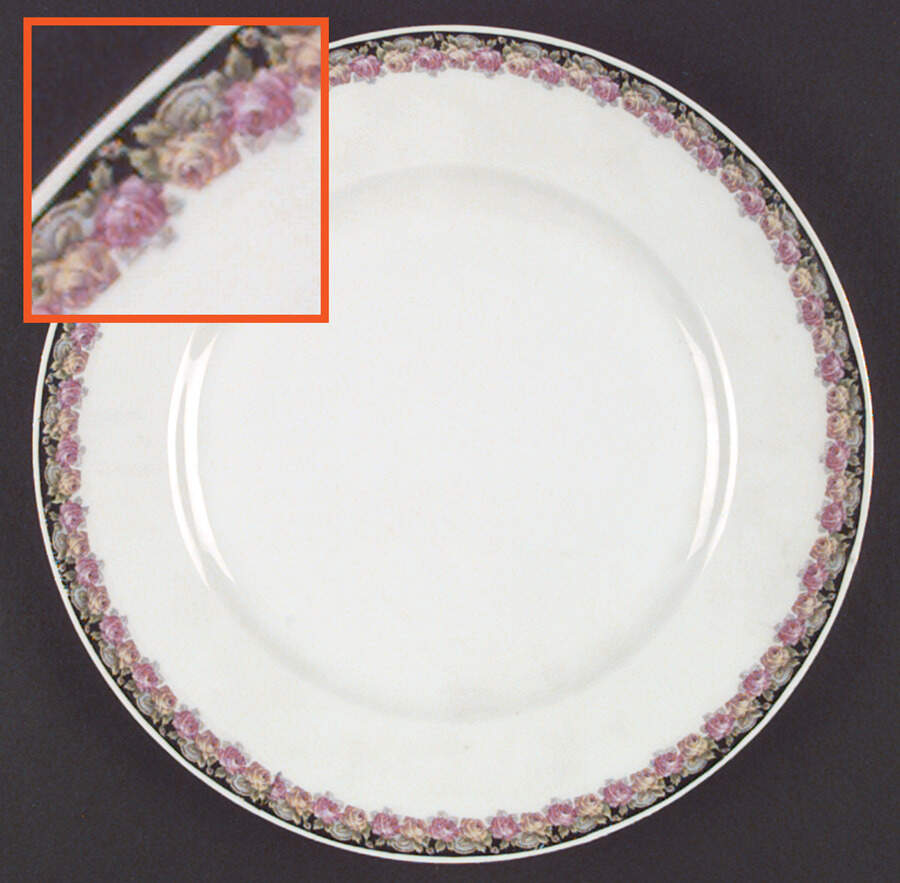 VIT79 (CZECH) Dinner Plate by Victoria (Czech)-1