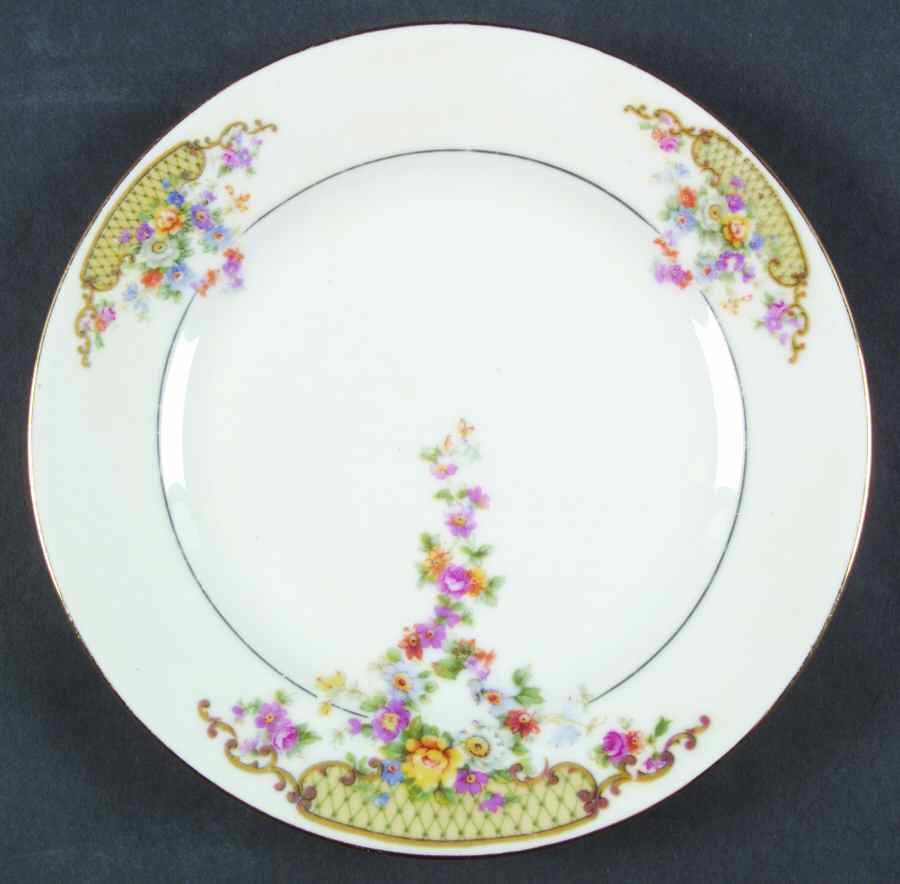 VIT9 Salad Plate by Victoria (Czech)-1