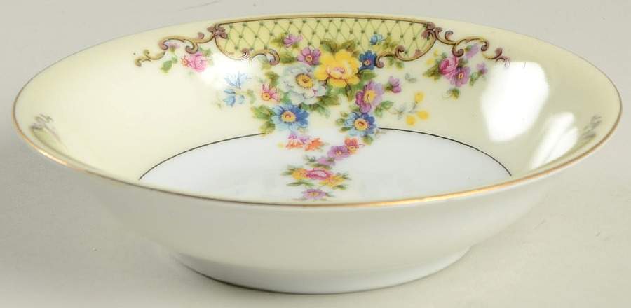 VIT9 Fruit/Dessert (Sauce) Bowl by Victoria (Czech)-1