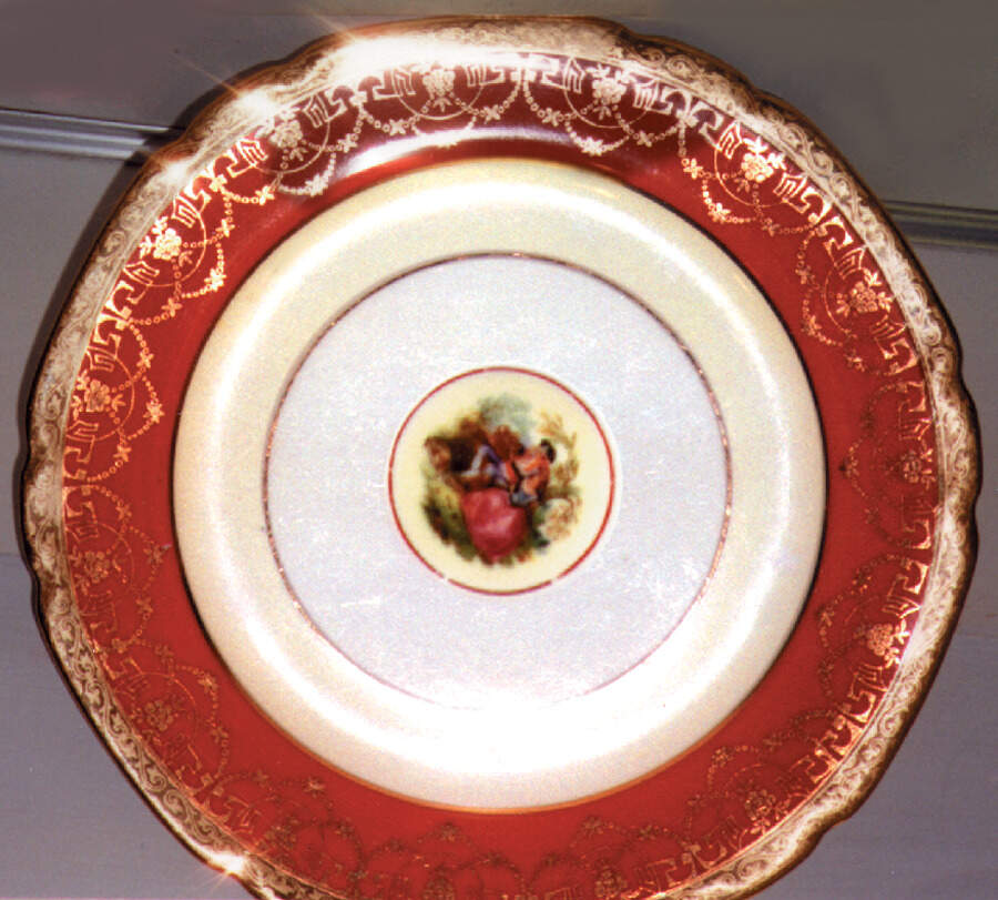 VIT90 Dinner Plate by Victoria (Czech)-1