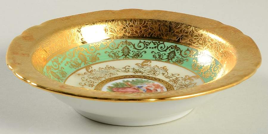 VIT97 Fruit/Dessert (Sauce) Bowl by Victoria (Czech)-1