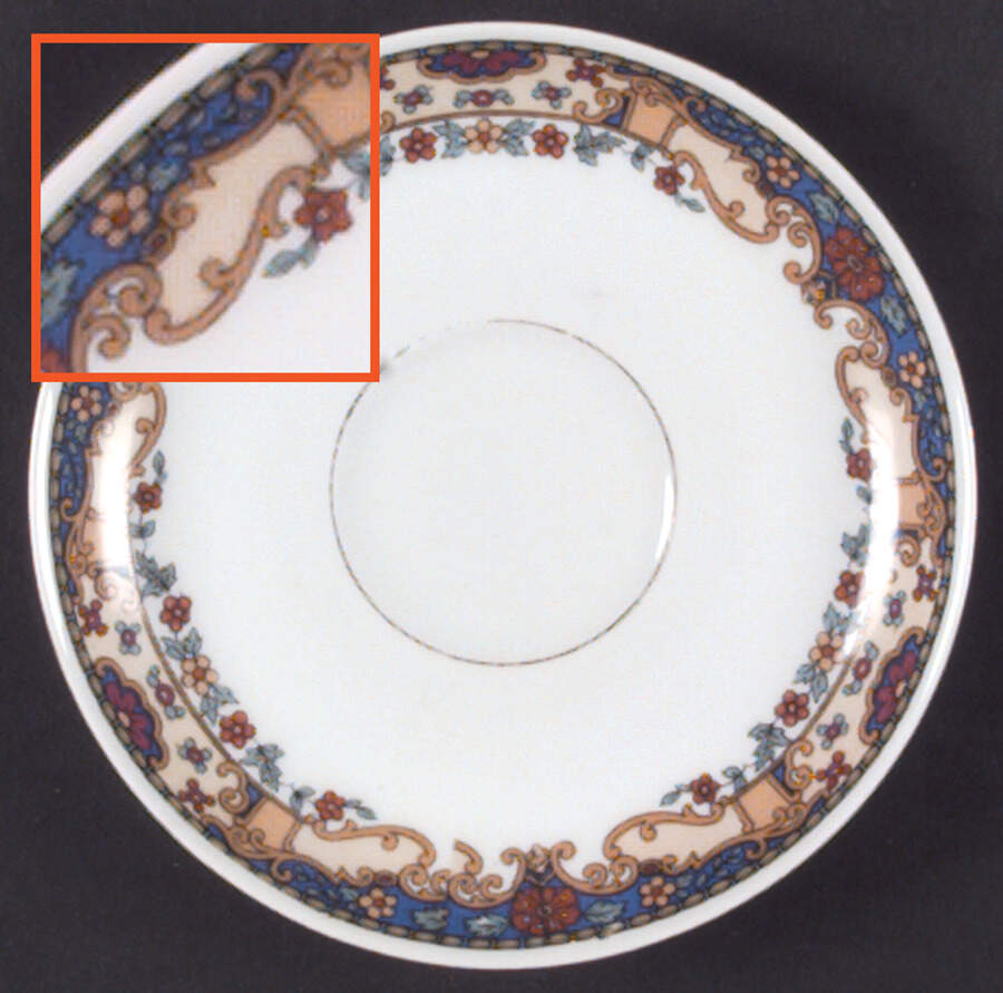 VIT99 (CZECHOSLOVAKIA) Saucer by Victoria (Czech)-1