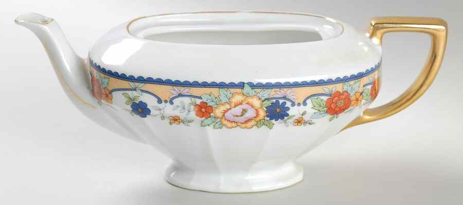 York (Czech) Individual Teapot No Lid by Victoria (Czech)-1
