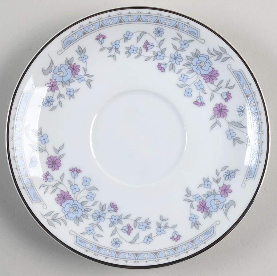 Blue Rose Saucer by Viletta-1