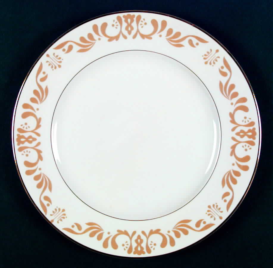 Coral Dinner Plate by Viletta-1