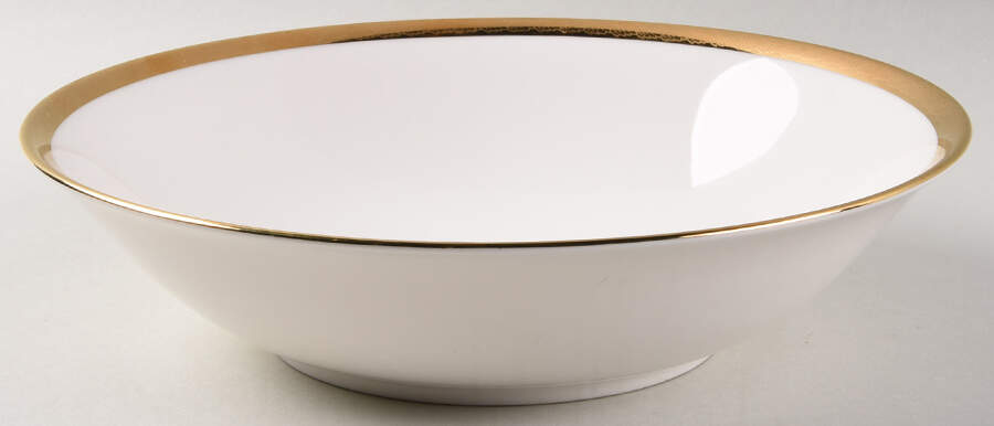 Golden Oak 9" Round Vegetable Bowl by Viletta-1