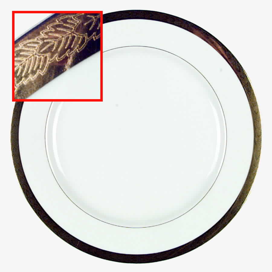 Golden Oak Dinner Plate by Viletta-1