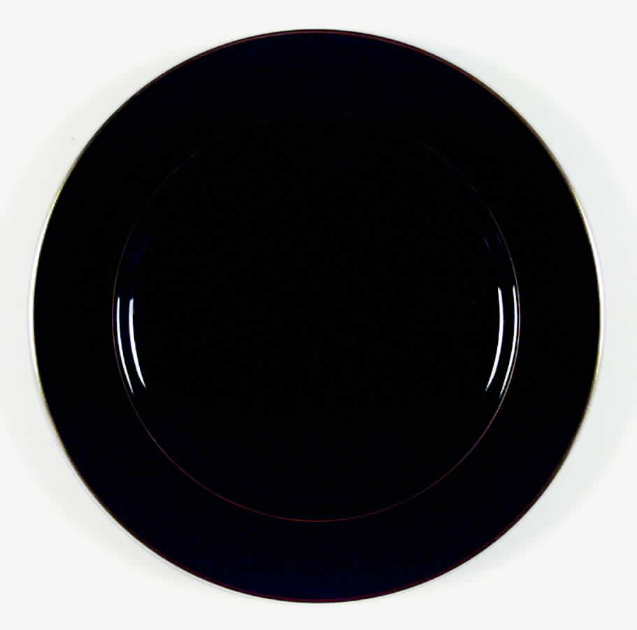 Midnight Classic Dinner Plate by Viletta-1