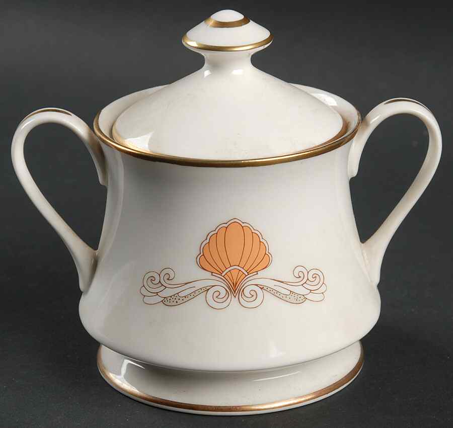Palm Beach Sugar Bowl & Lid by Viletta-1