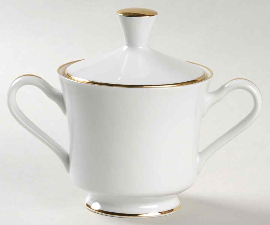 Viletta Classic Gold Sugar Bowl & Lid by Viletta-1