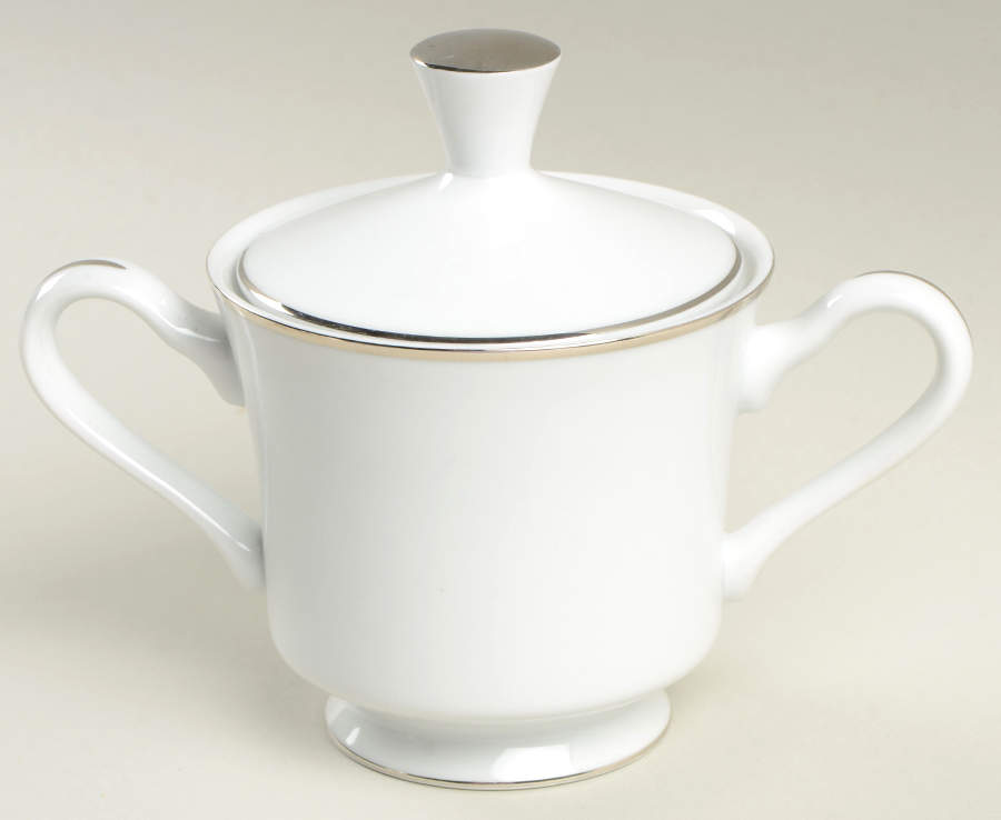 Viletta Classic Platinum Sugar Bowl & Lid by Viletta-1