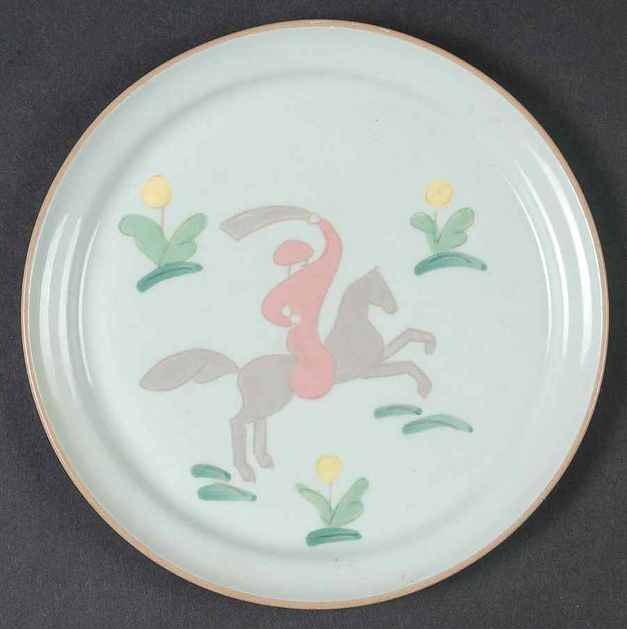 Persian Garden Bread & Butter Plate by Vally Werner-1