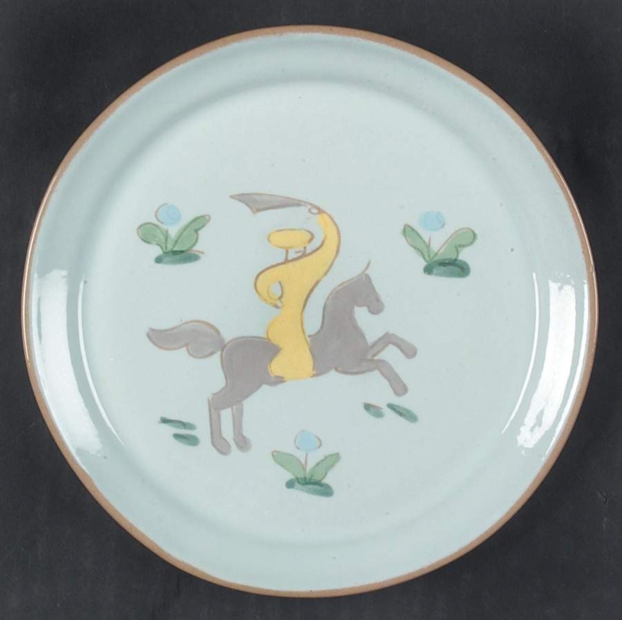 Persian Garden Bread & Butter Plate by Vally Werner-1