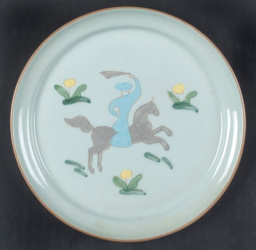 Persian Garden Bread & Butter Plate by Vally Werner-1