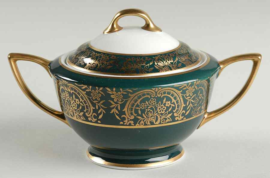 Candlelight Sugar Bowl & Lid by Vogue-1