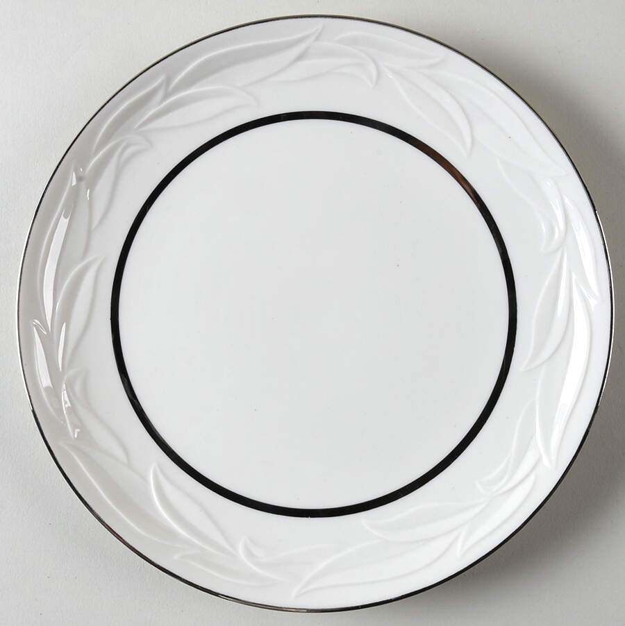 Concerto Platinum Coupe Salad Plate by Vogue-1