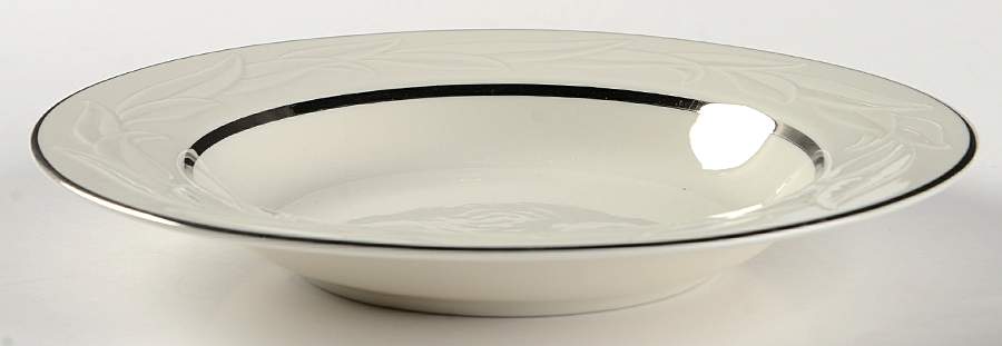 Concerto Platinum Rim Soup Bowl by Vogue-1