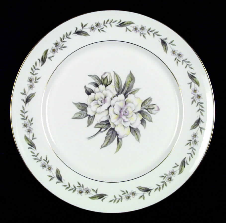 Gardenia Dinner Plate by Vogue-1