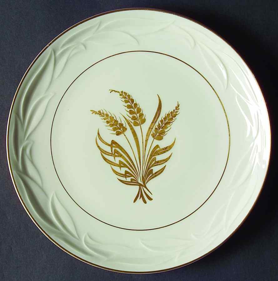Golden Harvest Salad Plate by Vogue-1