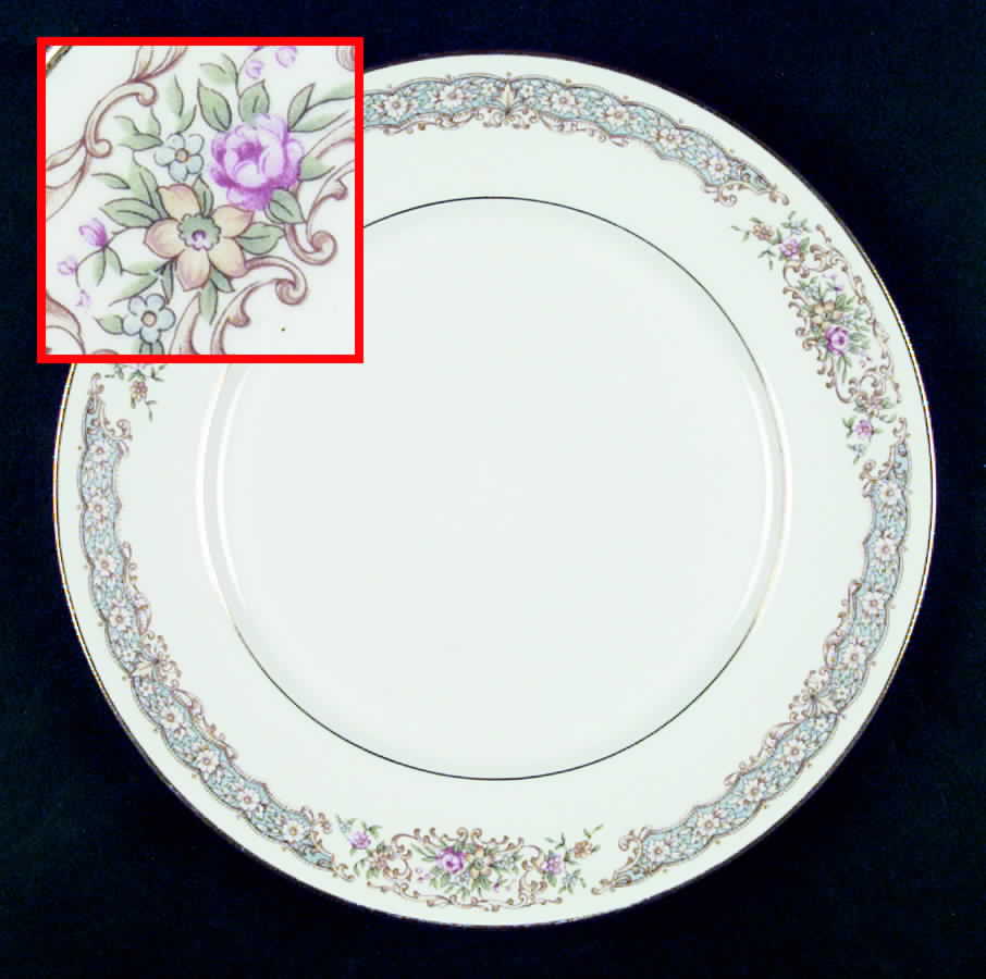Monmouth Dinner Plate by Vogue-1