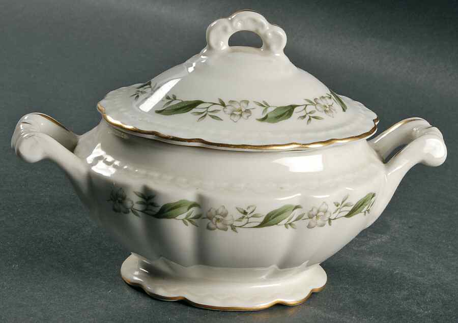 Old Charleston Sugar Bowl & Lid by Vogue-1