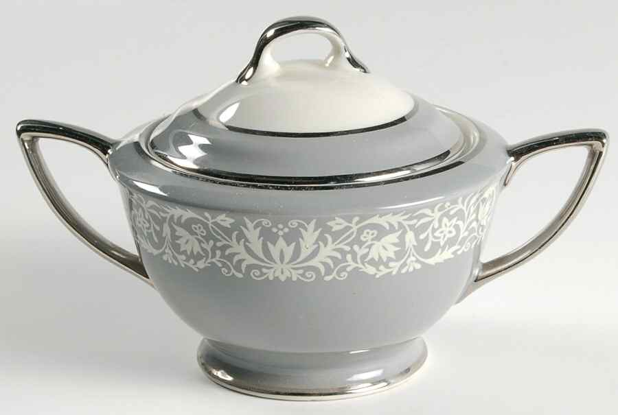 Prelude Sugar Bowl & Lid by Vogue-1