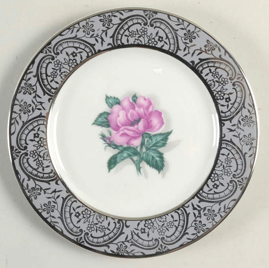 Silver Lace Bread & Butter Plate by Vogue-1