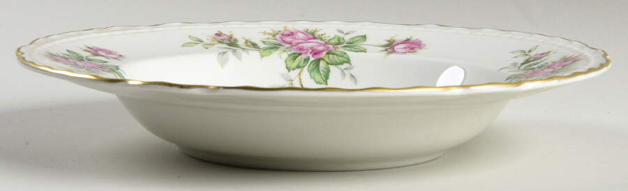Southern Rose Rim Soup Bowl by Vogue-1