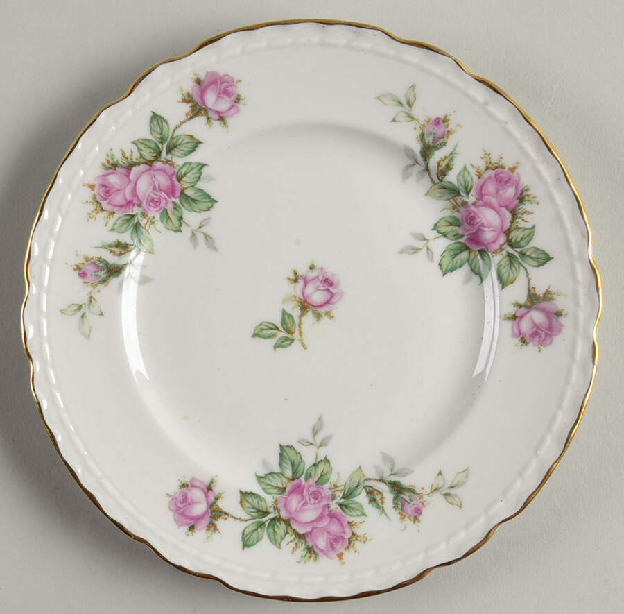 Southern Rose Bread & Butter Plate by Vogue-1