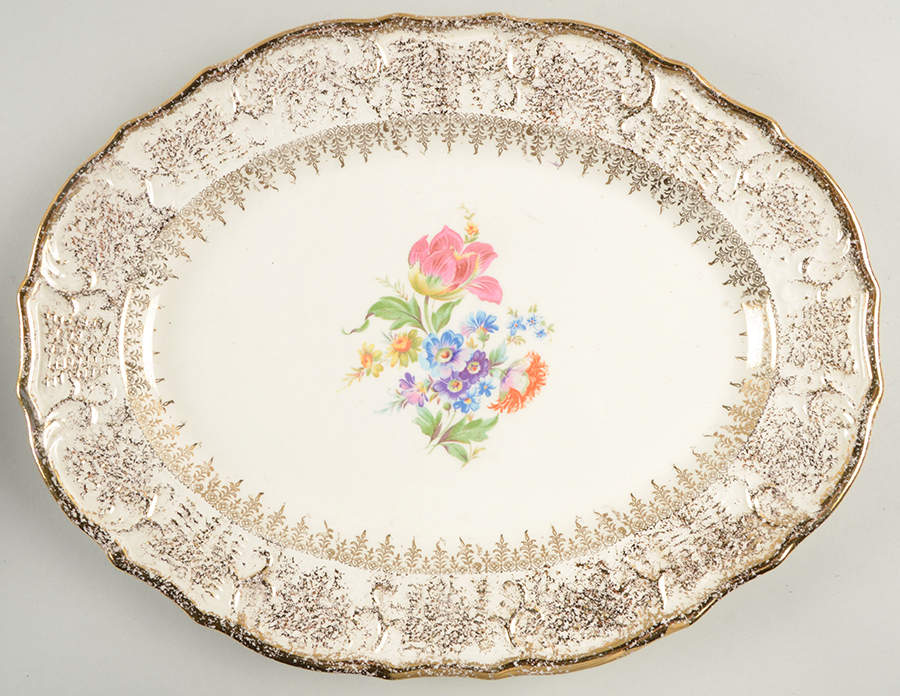 VOG16 13" Oval Serving Platter by Vogue-1