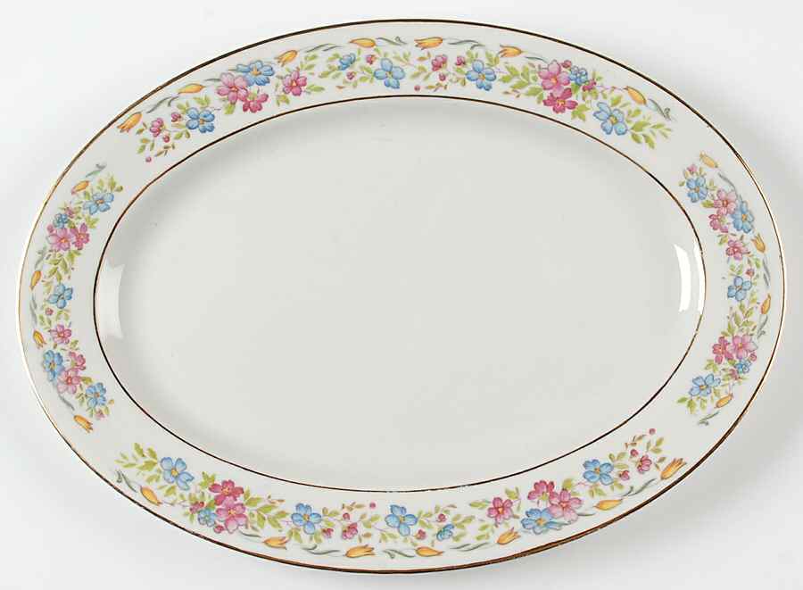 VOG18 13" Oval Serving Platter by Vogue-1