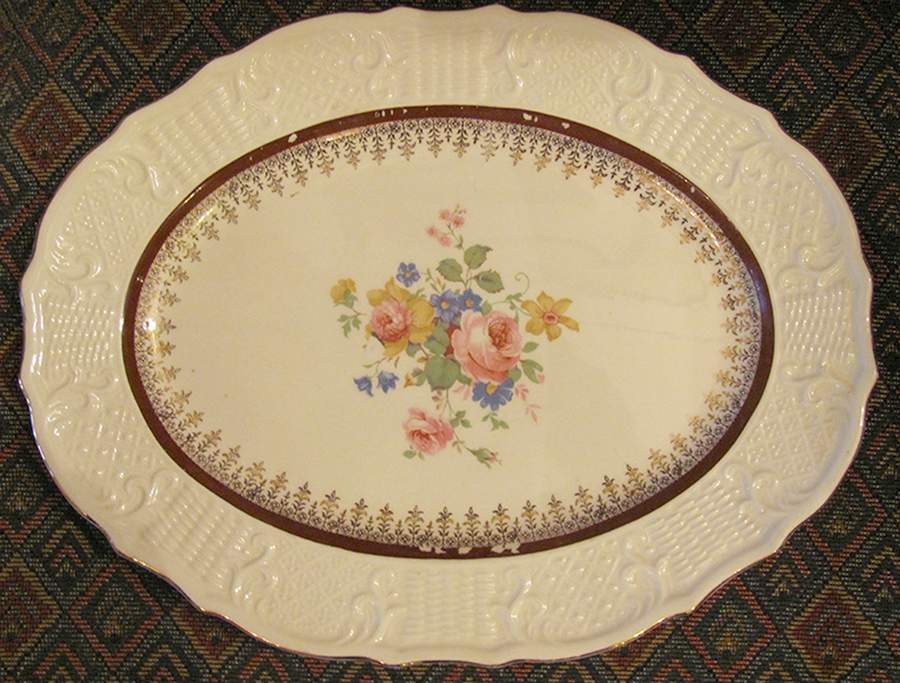 VOG24 13" Oval Serving Platter by Vogue-1