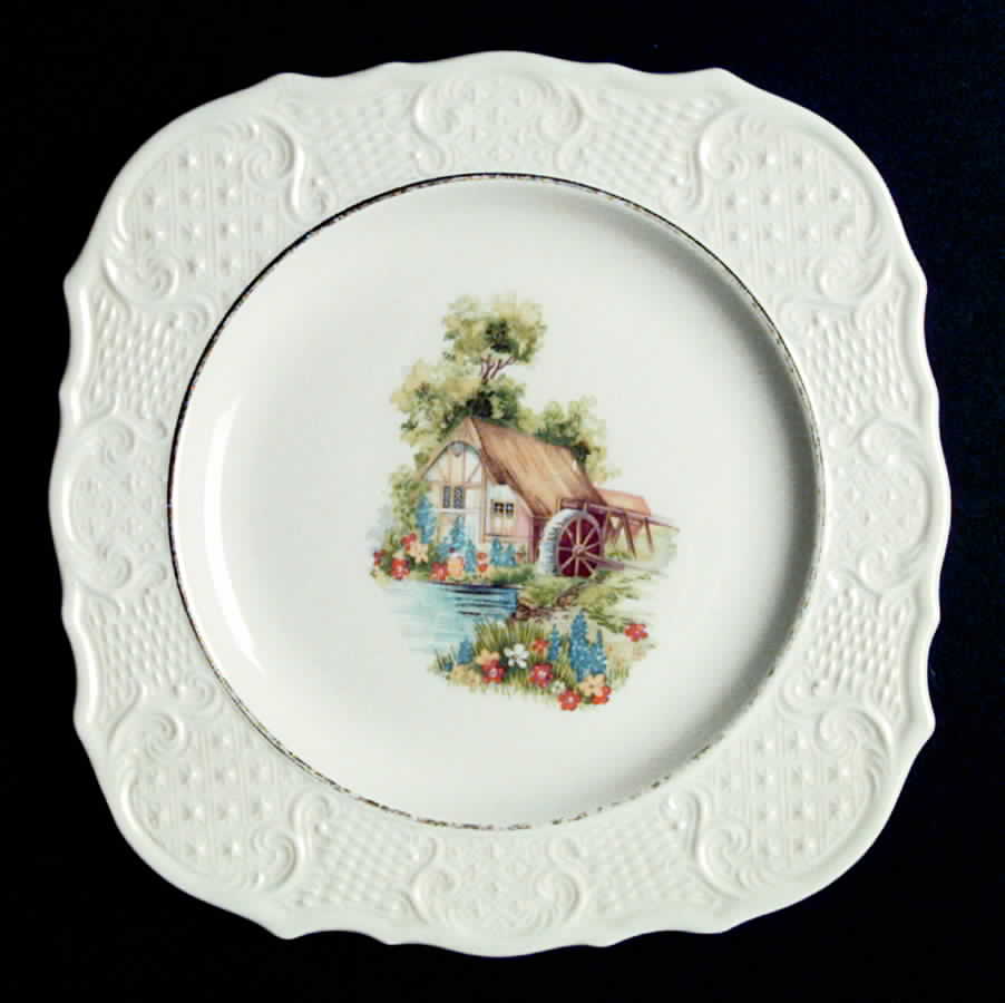 VOG27 Square Salad Plate by Vogue-1