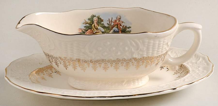 VOG7 Gravy Boat & Underplate by Vogue-1